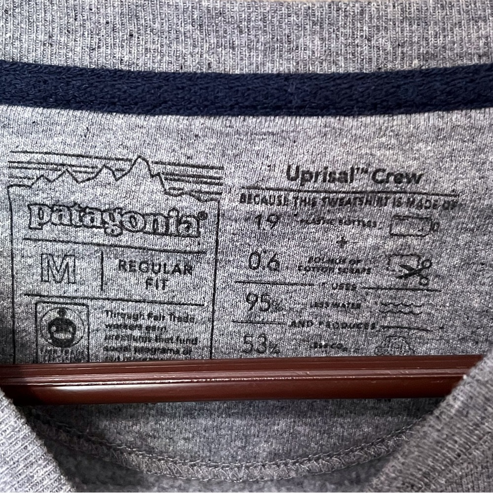 Patagonia Uprisal Crew sweatshirt size M - Picture 4 of 4